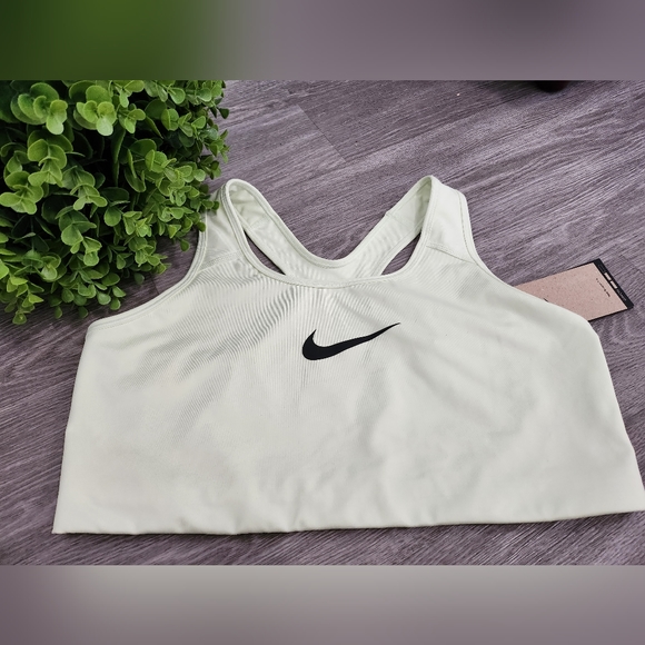 Nike Swoosh Sports Bra - Picture 1 of 6